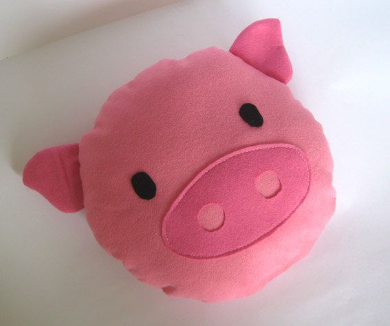Подушка свинья