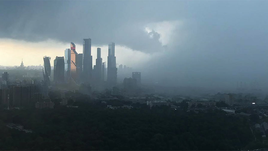 Moscow during the weather