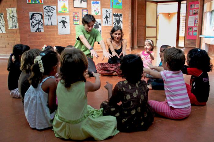 musical physical lessons in kindergarten