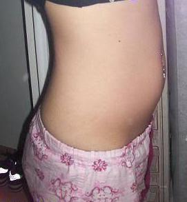 belly at week 16