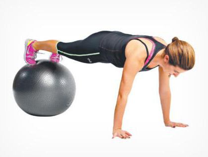 мяч для фитнеса упражнения для похудения размер