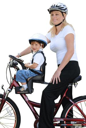 Выбор детского кресла для велосипеда