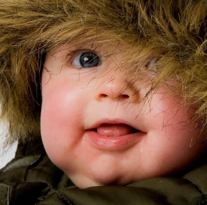 how to dress a newborn in winter