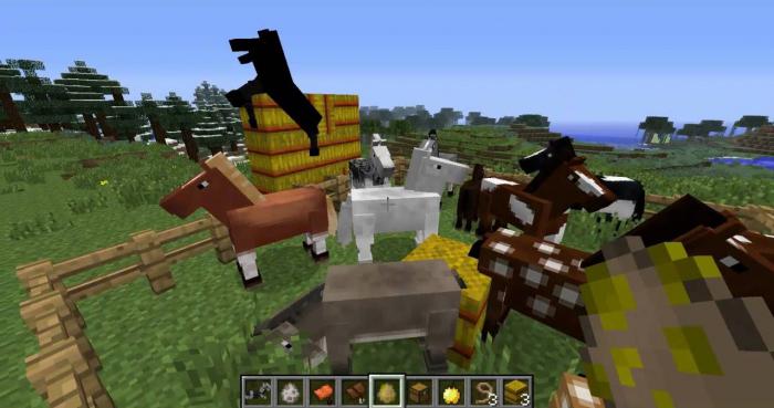 how to tame a horse in minecraft