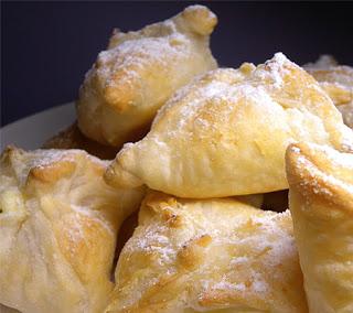 puff pastry with cottage cheese