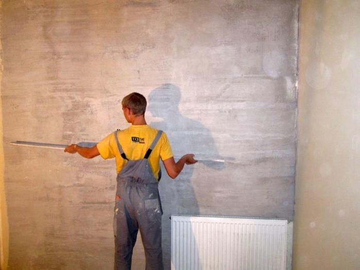 Подготовка стен под обои под покраску порядок