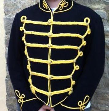 New Year's hussar costume for a boy