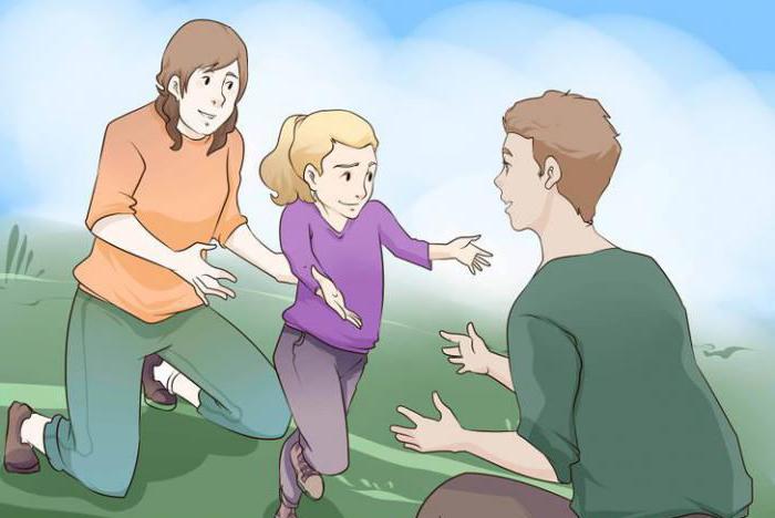 how to leave a child with a father after a divorce