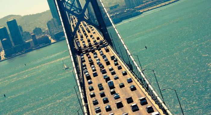 мост между Сан-Франциско и Оклендом Сан-Франциско