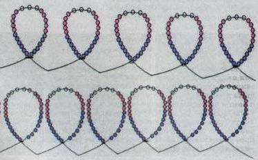 плетение хризантемы из бисера 