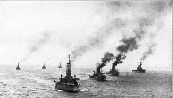 морские сражения Первая мировая