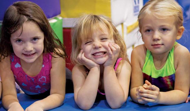 gymnastics for the first younger group