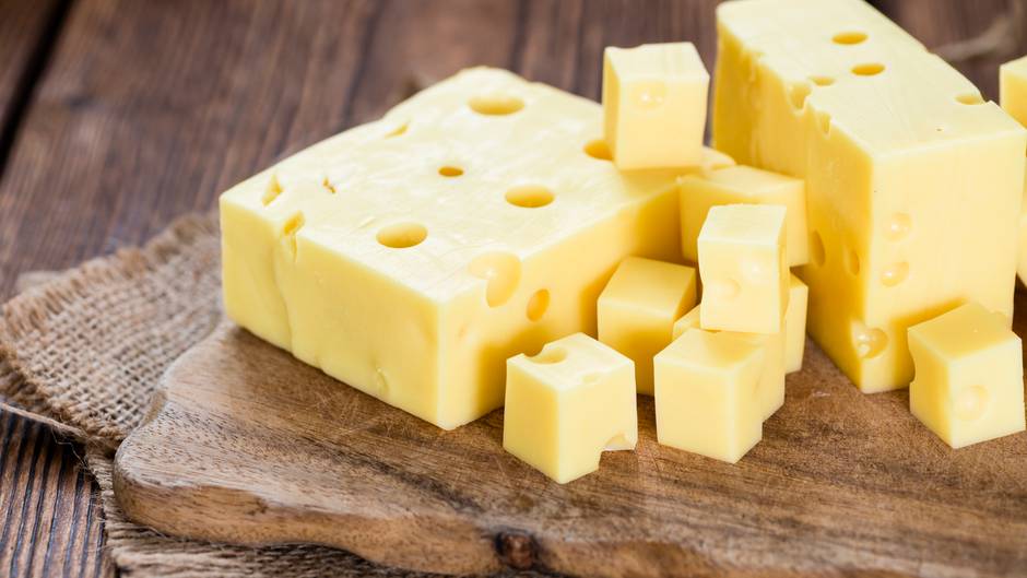 cheese with holes