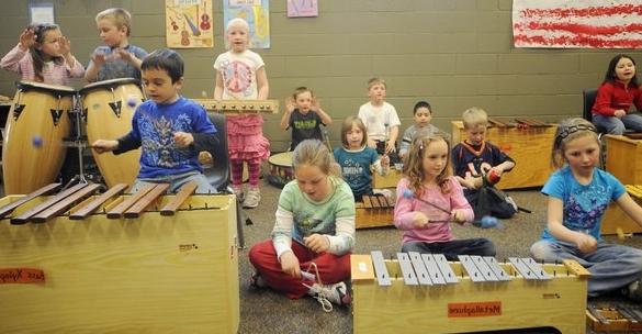музыкальные занятия в детском саду