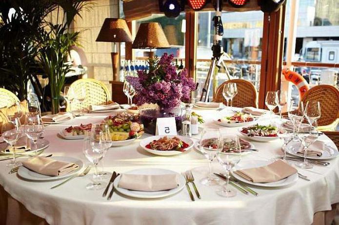 restaurant yacht gull moscow