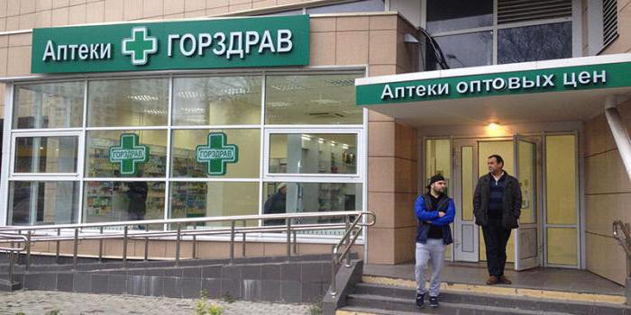аптеки горздрав в москве