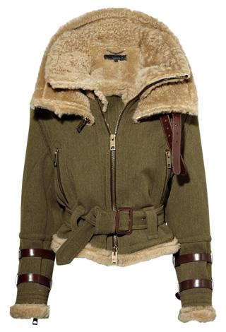 army sheepskin coat