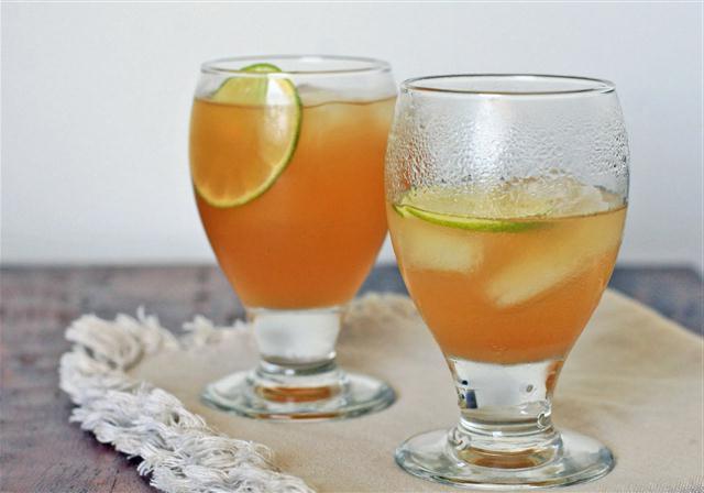 fat burning cocktail with ginger