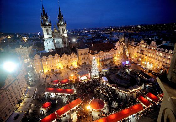 Прага: отдых на Новый год
