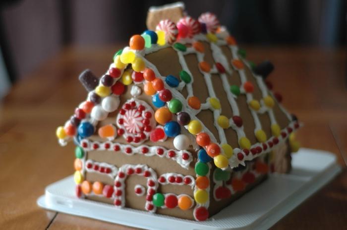 Gingerbread house recipe with photo