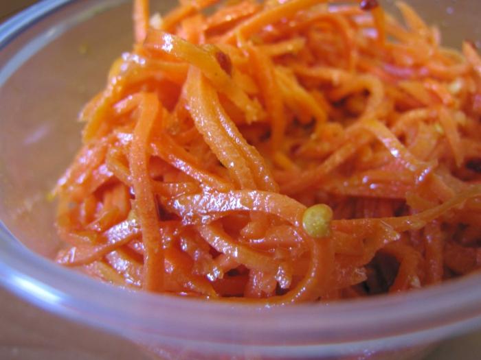 Рецепт корейской морковки с приправой