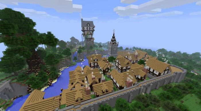 игра майнкрафт как найти деревню