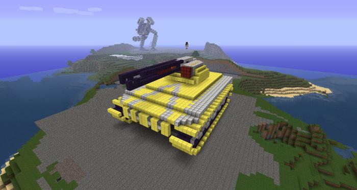 minecraft 1 5 1 how to make a tank