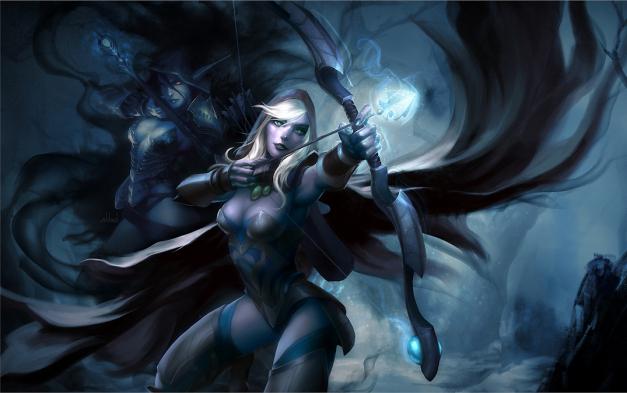 guide on the track drow ranger dota 2