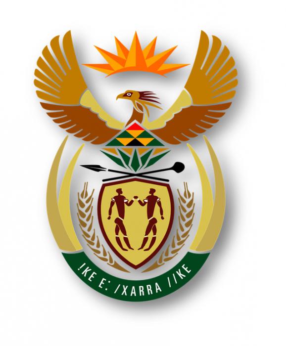 ЮАР: флаг и герб