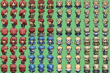 game creation sprites