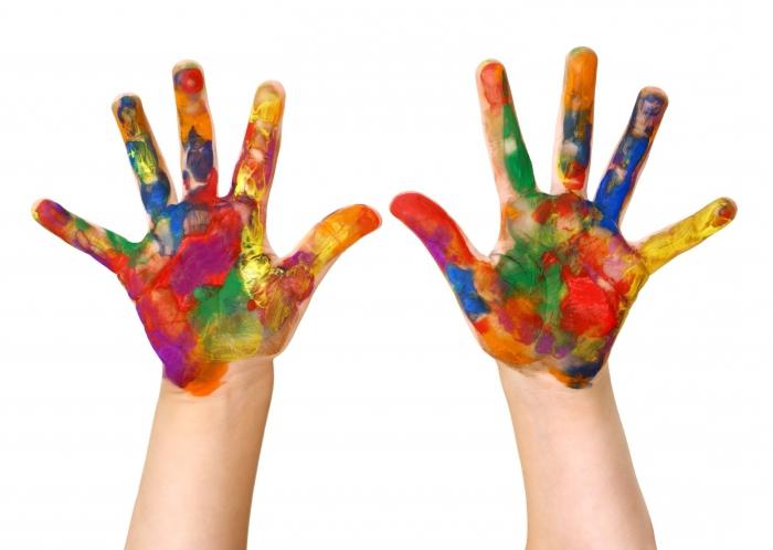 пальчиковые краски для детей до года