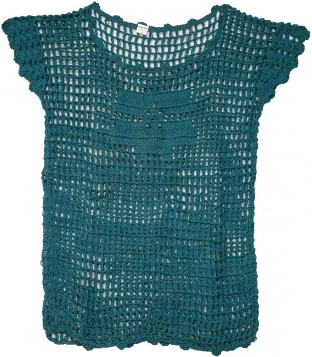 crochet sweater mesh