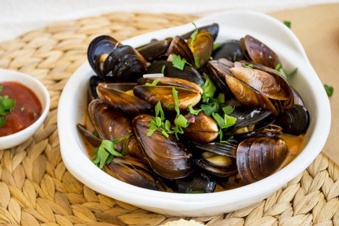 calorie mussels