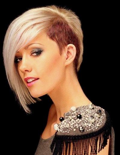 haircuts with shaved temples for women