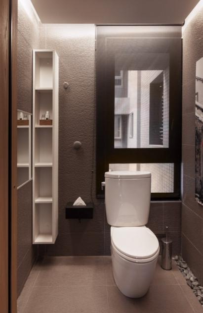 дизайн туалета в маленькой квартире