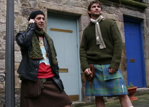 национальная юбка шотландцев