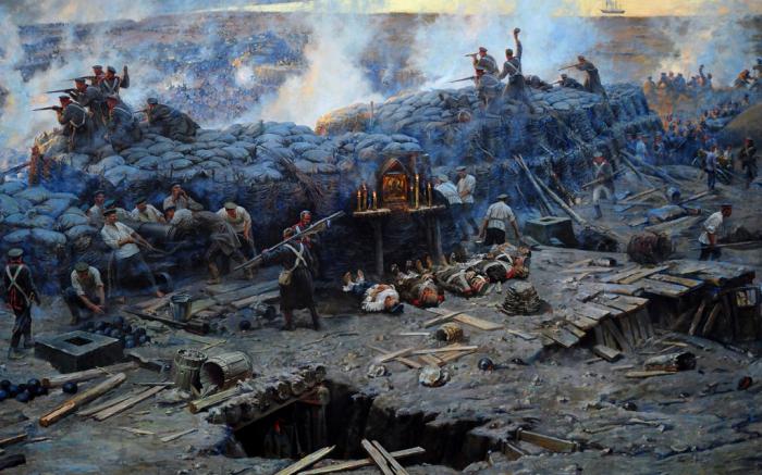 Панорама обороны Севастополя 1854-1855
