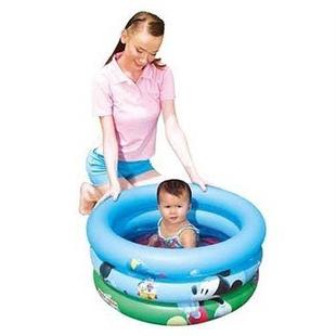 children's inflatable pool for a summer residence