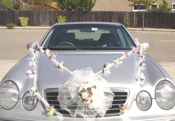 Свадебные ленты на машину фото