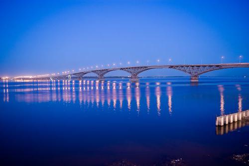 New bridge Saratov - Engels