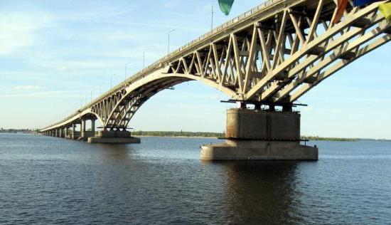 Bridge Saratov - Engels is closed