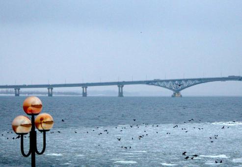 Bridge Saratov - Engels