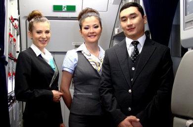 Сколько получают стюардессы в Казахстане
