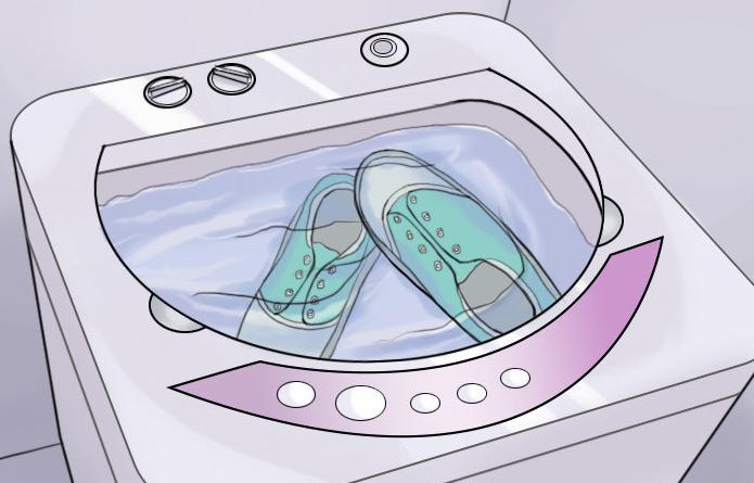 Can I wash sneakers in the washing machine