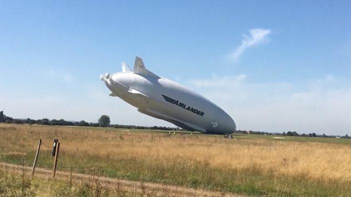  самое большое воздушное судно в британии