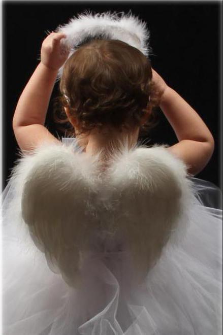 костюм ангела для девочки