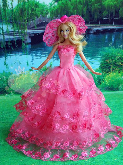 ball gown for barbie