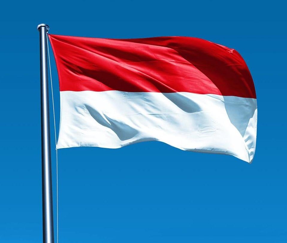 флаг индонезии
