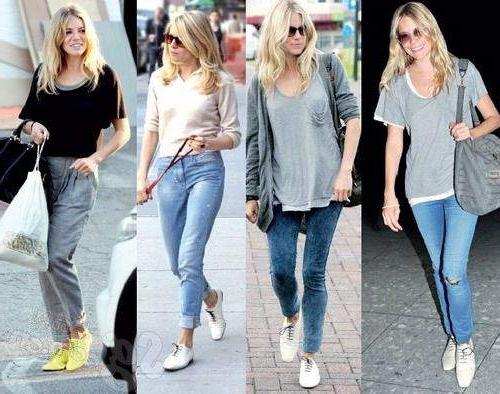 what to wear with skinny jeans