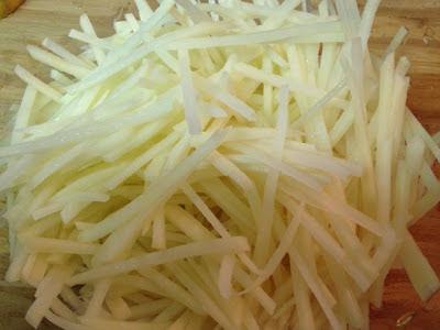 рецепт салата с картошкой фри